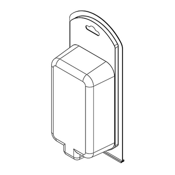 Visipak Thermoform-CLAMSHELL-#392-8.375-3.875-5.188-2.938-1.700-0.020-CLEAR, 350PK 392TF